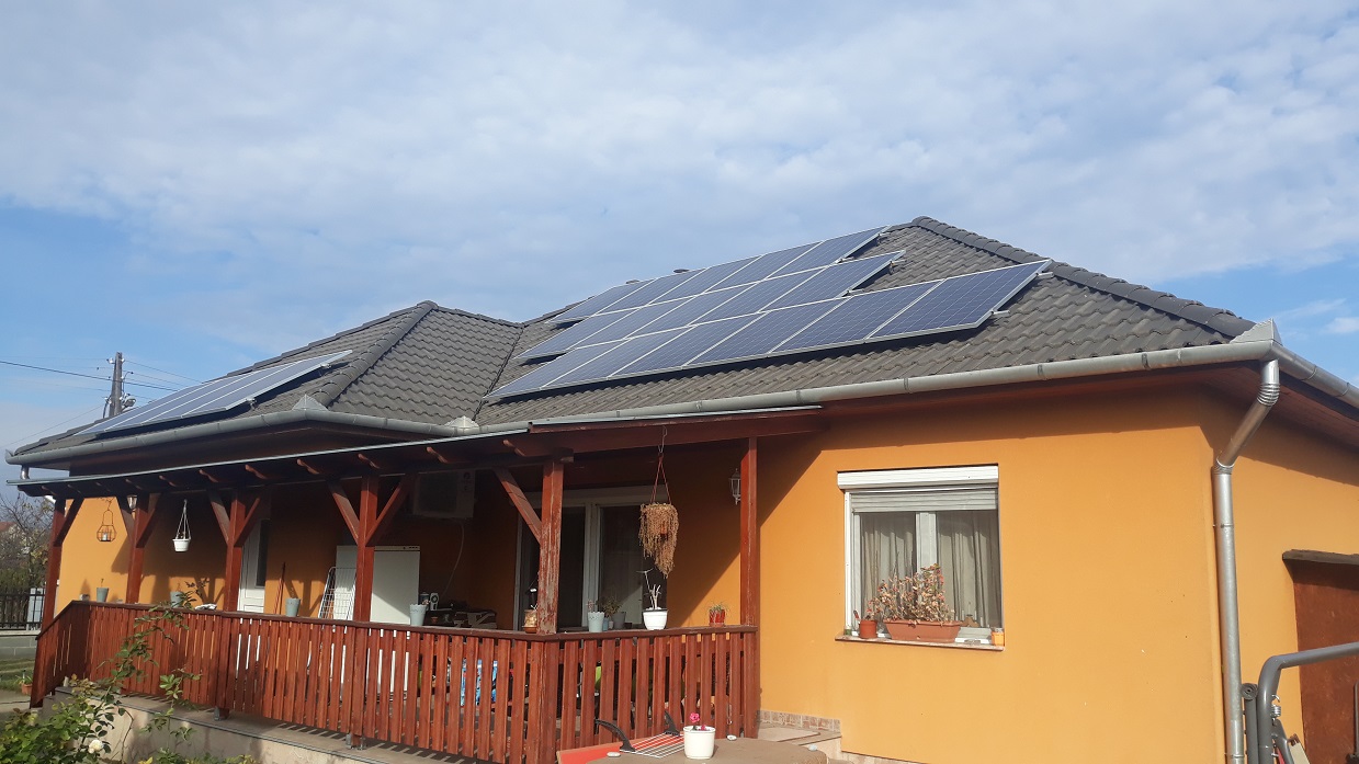 5 kW napelem rendszer Hajdusamson